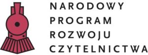 NPRC malinowy 300x113 - Dofinansowanie dla biblioteki w Brzezinach - wymiana regałów