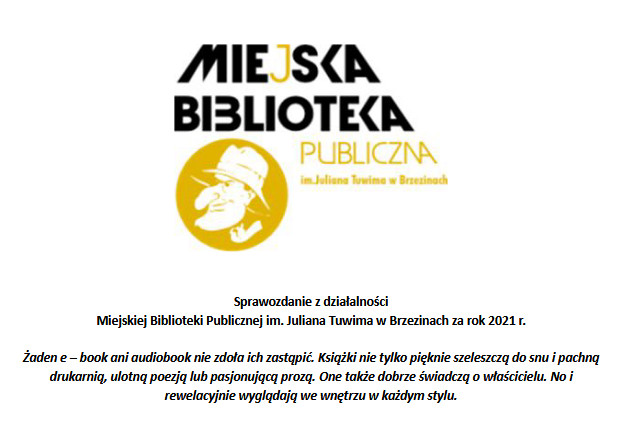 Read more about the article Sprawozdanie z działalności za 2021 r.