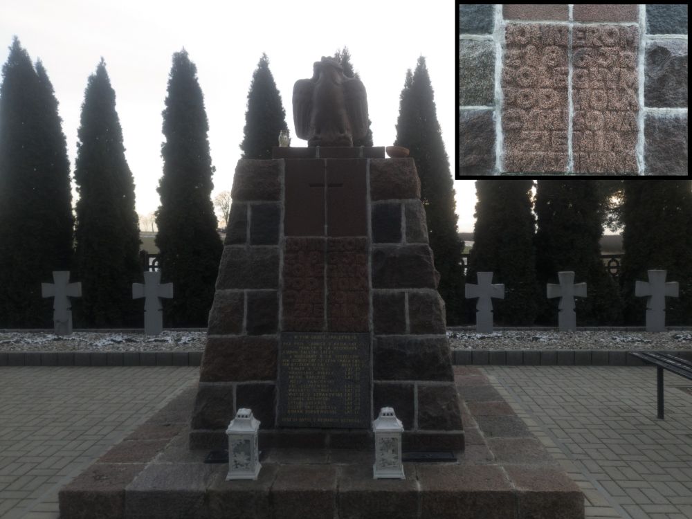 Pomnik powstańców styczniowych na cmentarzu w Kołacinku