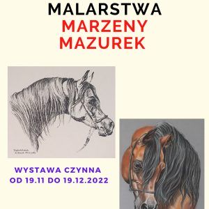 Wystawa malarstwa p. Marzeny Mazurek